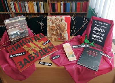 В Заволочицкой сельской библиотеке прошла выставка, посвященная Международному дню памяти жертв фашизма