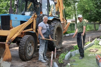 Детсады и школы Глусского района на каникулах занялись ремонтами