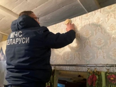Сотрудники Глусского РОЧС проводят беседы с&nbsp;жителями о&nbsp;важности установки АПИ в&nbsp;домах