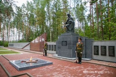 Мемориальный комплекс партизанской славы «Усакино» в Кличевском районе открыли после реконструкции