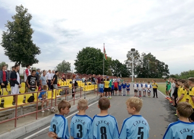 В Глуске стартовал детский турнир по футболу на призы райисполкома