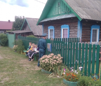 Чтобы предотвратить огненные трагедии. Глуск