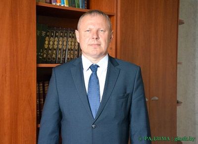 Назначен начальник отдела по образованию, спорту и туризму Глусского райисполкома