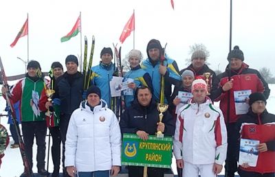 Команда Глусского района заняла второе место на областном зимнем спортивном празднике «Могилёвская лыжня &amp;mdash; 2023»
