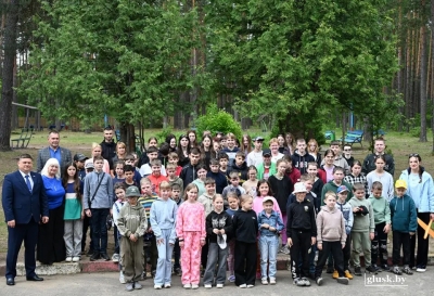 В воспитательно-оздоровительном лагере «Птичь» Глусской санаторной школы-интерната прошла акция «Шаг к успеху»