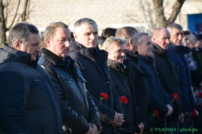 В Глуске прошел митинг, посвященный Дню памяти воинов-интернационалистов