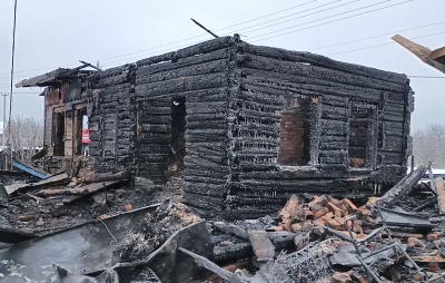 На&nbsp;пожаре в&nbsp;Жлобинском районе спаслись двое детей