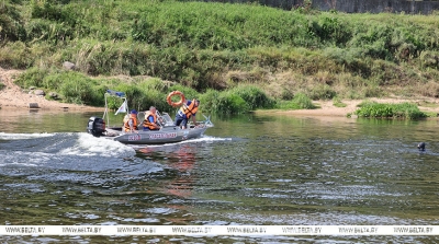 Навыкам спасения на воде обучили молодежь Могилевской области