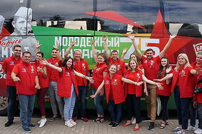 Молодежный марафон «75» прибыл в Могилевскую область