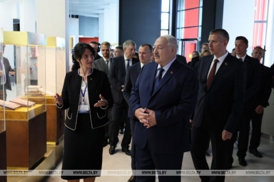 Александр Лукашенко принял участие в открытии музея Славы Могилевщины