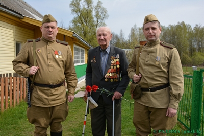 В Глусском районе поздравили ветеранов Великой Отечественной войны (фоторепортаж)