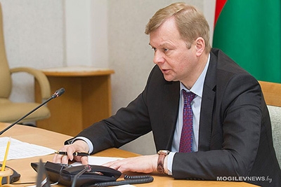 Прямую телефонную линию проведет 23 марта председатель Могилевского облисполкома Владимир Доманевский