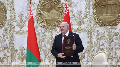 Лукашенко: новая Конституция Беларуси вступит в силу 15 марта
