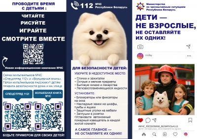Дети &ndash; не  взрослые! Не оставляйте их одних!