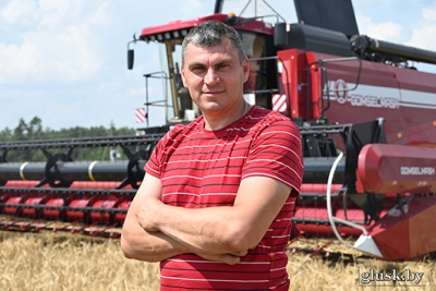 В сельхозорганизациях Глусского района приступили к выборочной уборке озимых зерновых