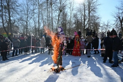 В&nbsp;Глуске отпраздновали Масленицу